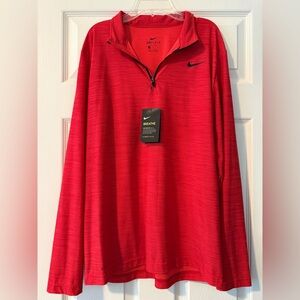 Nike Men's Performance Red Pullover Jacket